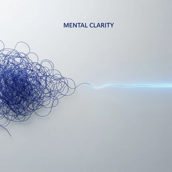 Abstract concept of gaining clarity on anxiety with GAD-7.