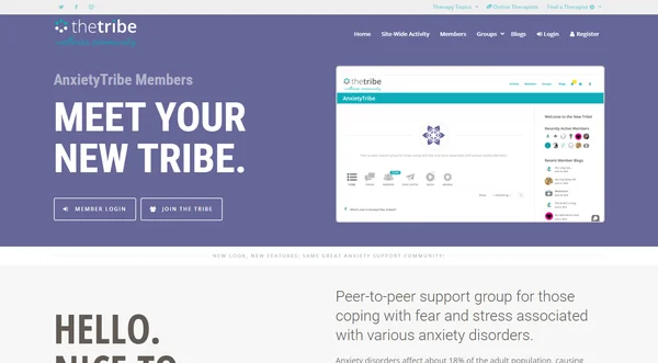 Anxiety Tribe - The Tribe Wellness Community