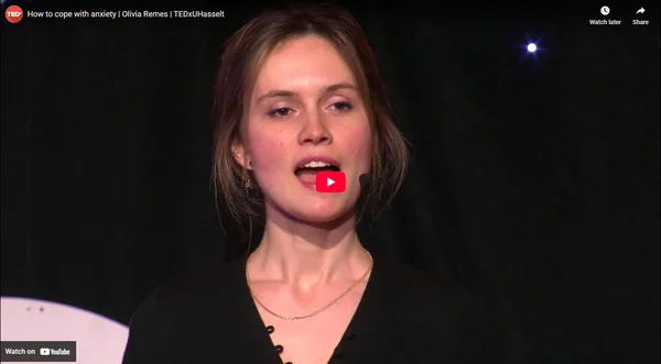 How to cope with anxiety | Olivia Remes | TEDxUHasselt