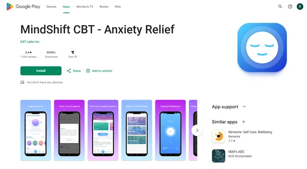 MindShift CBT - Anxiety Relief