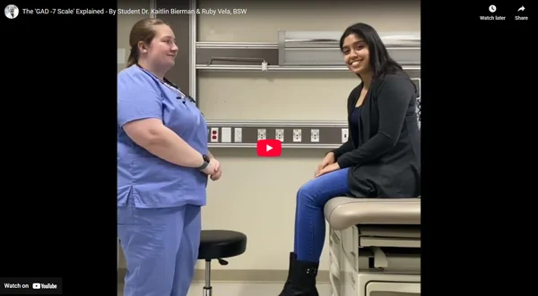 The 'GAD -7 Scale' Explained - By Student Dr. Kaitlin Bierman