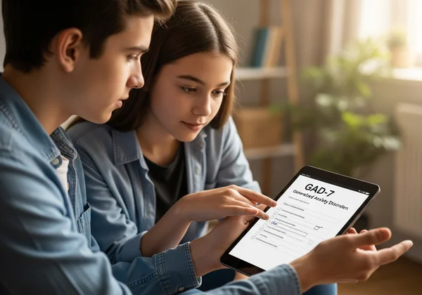 วัยรุ่นมองหาการสนับสนุนด้วยเครื่องมือวัดความวิตกกังวล