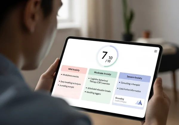 خطة مخصصة لإدارة القلق